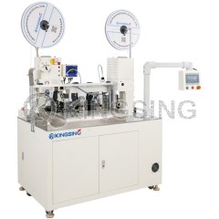 Multi-core Cable Stripping Crimping and Shrink Tube Inserting Machine