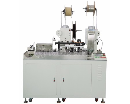 Automatic Wire Crimping and Shrink Tube Inserting Machine