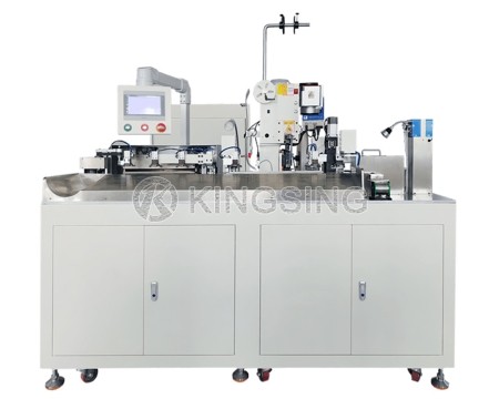 Wire Twisting Tinning Crimping and Shrink Tube Insertion Machine