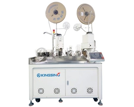 Automatic Wire Crimping & Tube Marking Inserting Machine