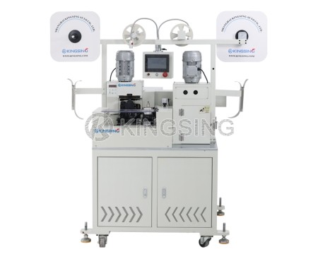 Double-sided automatic wire crimping machine