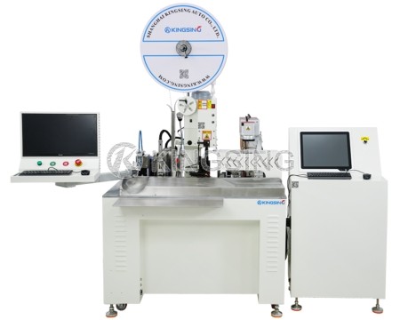 Semi-automatic Combined Wire Number Tube Insertion and Crimping Machine
